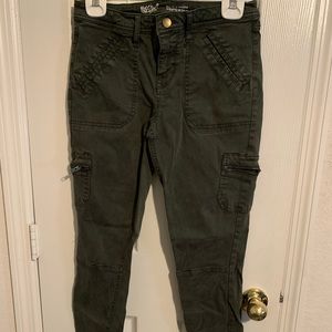 Missimo olive green cargo pants